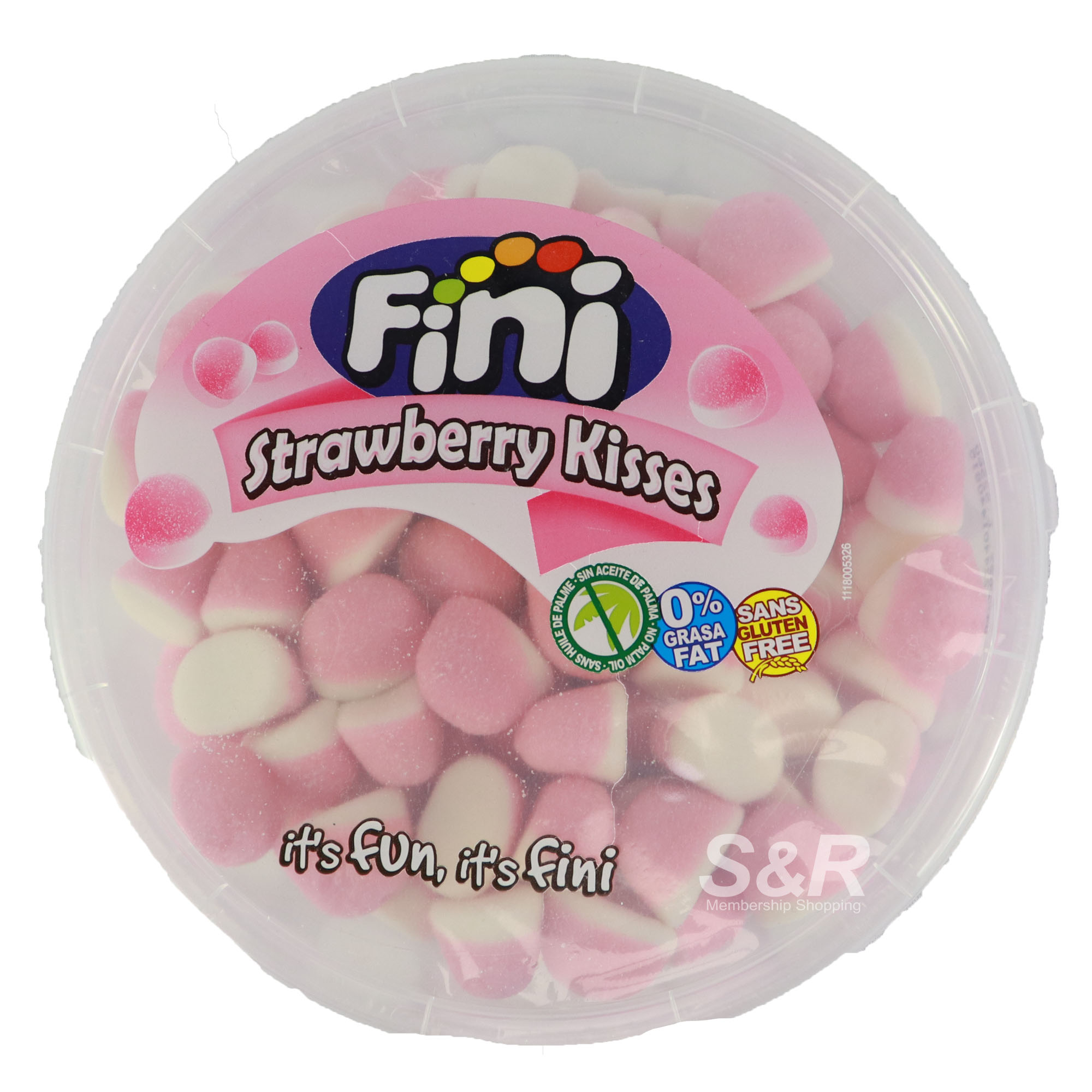 Fini Strawberry Kisses 500g